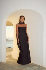Madeline Strapless Maxi Dress - Noir