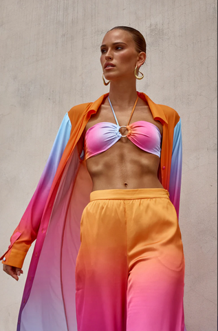 Orange Ombre - Height of Horizon Bandeau Top