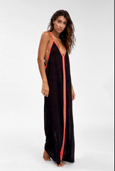 Inca Sundress - Black + Red