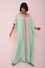 Checkered Sequin Thobe Kaftan