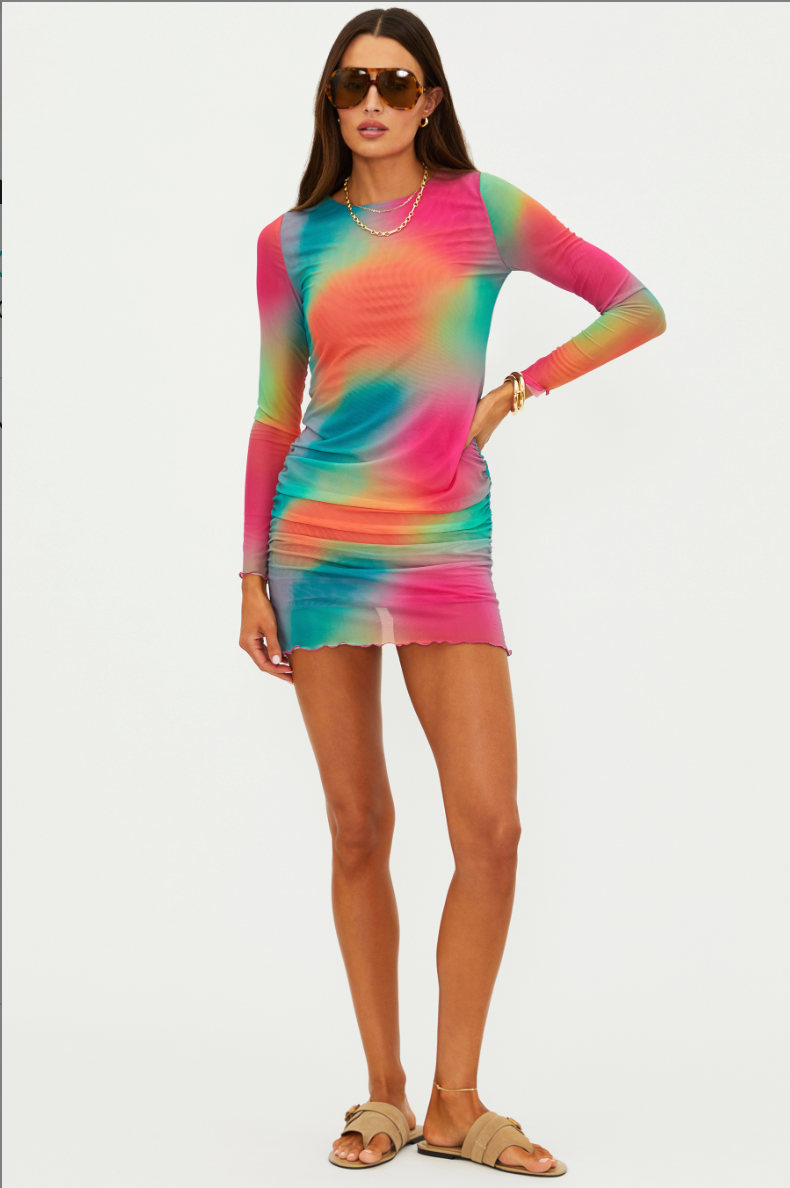 Roma Dress - Strawberry Sunset Ombre