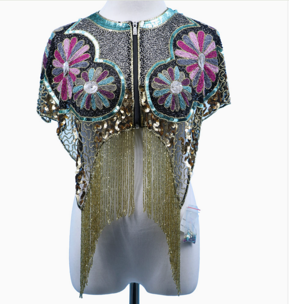 Flower Power Capelet - BACK IN STOCK!