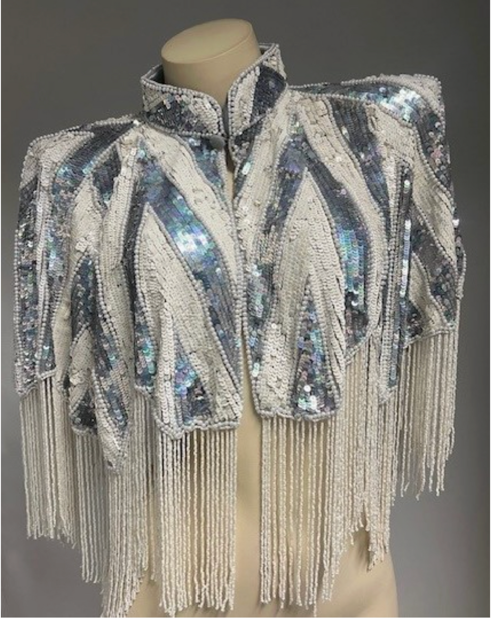 Silver Shimmer Capelet