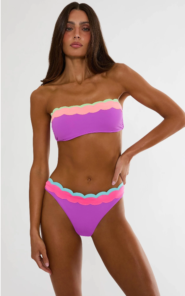 Sybil Top - Radiant Wave Colorblock