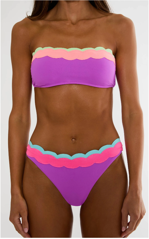 Fay Bottom - Radiant Wave Colorblock