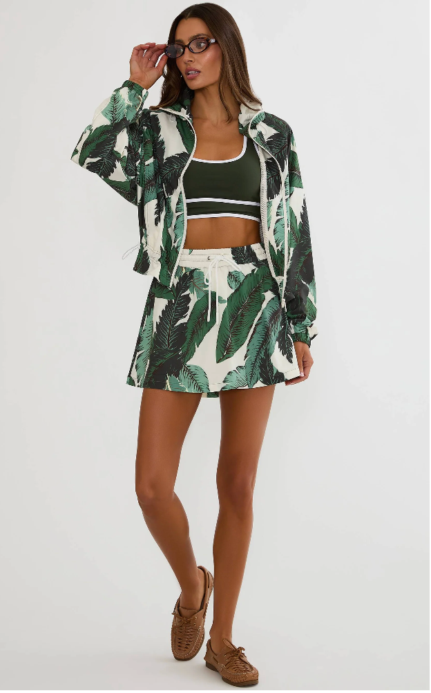 Clyde Skirt - Banana Palms
