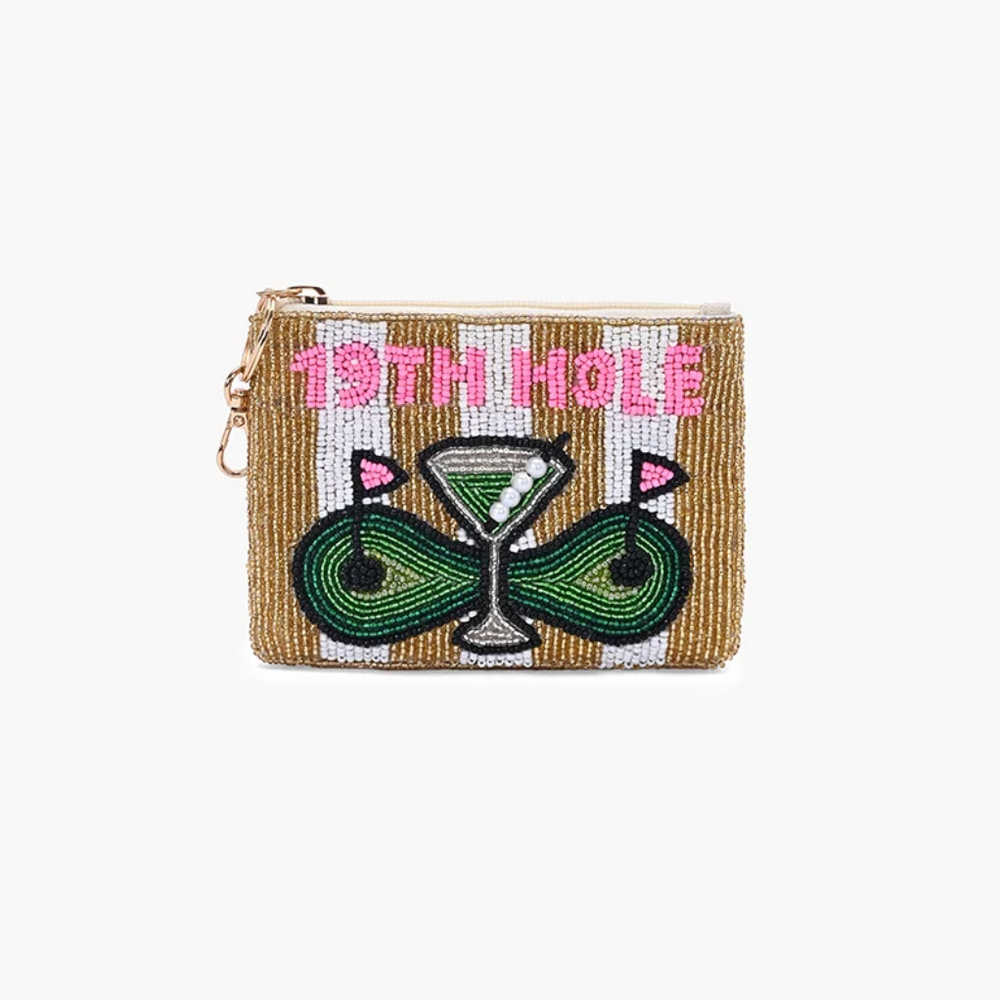 19Th Hole Martini Coin Pouch